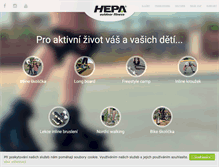 Tablet Screenshot of hepaoutfit.cz